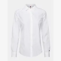 Camisa Tommy Hilfiger Feminina WW0WW26787-YAF-00 38 ? Branco Clásico