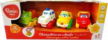 Characters On Wheels Cars Benic Baby - BB150-A (4 Pecas)