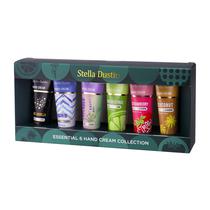 Kit Creme para Maos Stella Dustin Essential Hand Cream Collection - 30ML - 6 Unidades