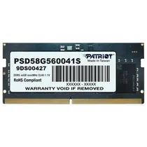 Memoria Ram para Notebook Patriot Signature Line DDR5 8GB 5600MHZ - PSD58G560041S