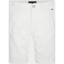 Short Tommy Hilfiger Infantil Masculino KB0KB05371-YAF-01 08 - Bright White