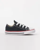 Calzado Converse Infantil Bebã‰ All Star Negro Ox CK00010007