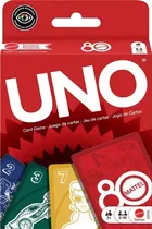 Cartas Uno 80° Aniversário Mattel - JGK30