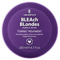 Tratamento para Cabelo Lee Stafford Bleach Blondes Toning Purple Reign - 200ML