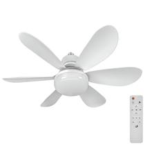 Ventilador com Lampada Satellite A-F27402 30W / Bivolt - Branco (Teto)