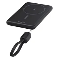 Carregador Portatil G-Tide Slim 01 5000MAH USB-C A USB-C Sem Fio - Preto