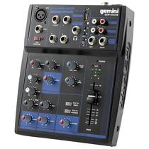 Gemini Mezcladora GEM-05USB 5 Channel BT// Plastico Black