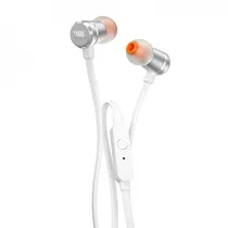 Auricular JBL T290 Pure Bass Silver