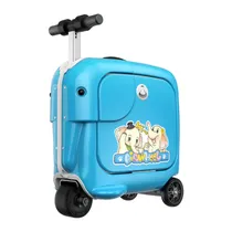 Mala Airwheel Robot SQ3S Kids Electric Riding - 16 Polegadas - Azul