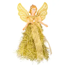 Enfeite Anjo Pendurar Natal Dourado Pequeno