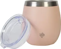 Cuia Térmica Terrano com Tampa Acrílica - Rosa