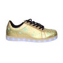 Tenis LED 998 Gold (N.39)