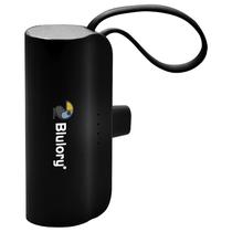 Carregador Portatil Blulory Capsule 5000MAH / Type-C / Lightning - Preto