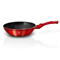 Wok Vermelho Metálico 28CM Berlinger Haus