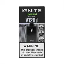 Dispositivo Descartavel Ignite V120 Pro 12000 Puffs Black Lemon Lime