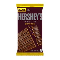 Barra Chocolate Hersheys Ao Leite com AMêndoas 208G