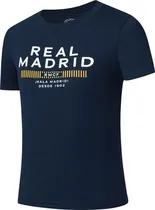 Camiseta Infantil Meta Sports Real Madrid RMDTS3242 NV2 - Masculina