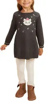 Vestido para Bebê Orchestra HI01Z2-GRM