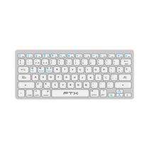 Teclado Inalambrico FTX FTXB1000 Slim Plata (Portugues)