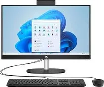 All In One HP 24-CR0114 RYZEN3-7320U/ 8GB/ 512 SSD/ 23.8" FHD/ W11 Preto