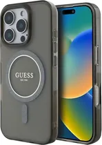Capa Guess para iPhone 16 Pro Max GUHMP16XHFGEREK - Black