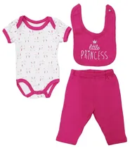 Conjunto para Bebê Everfit 11959S Fucsia - Feminino