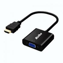 Cabo HDMI p/ VGA QTHDV34 Preto QTHDV34