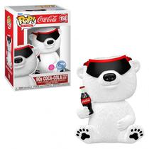 Funko Pop Coca-Cola 90S Polar Bear Flocked *Ex* 158