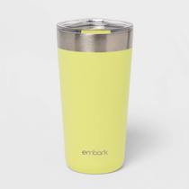 Vaso Termico Inoxidable Con Tapa Embark 20 Oz Color Citron Green