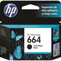 Cartucho de Tinta HP F6V29AL 664 2ML Preto