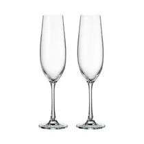Set de Copas para ChampáN Bohemia Sarah 260ML 2 Piezas