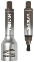 Lapis de Sobrancelha Sheglam Brow Fection Angled Brush & Dip Taupe - 1.2ML