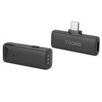 Microfone Yookie YM03 - Sem Fio - para Celular Tipo C - Preto