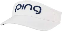 Viseira Ping Tour Ladies Sport Visor 35266-96 Branca/Azul Marinho - Feminina