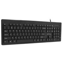 Teclado FTX FTXK100E Ingles USB Preto