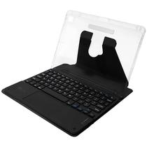 Capa + Teclado Magnetico para iPad de 10.2" 4LIFE FL102360CTB - Preto/Transparente (Ingles)