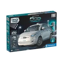 Juguete de ConstruccióN Clementoni Ciencia Y Juego Build Mechanics Fiat 500 Eléctrico 55505