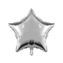 Balao para Festas Estrela YSBLP03 Prata