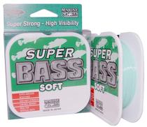 Linha Monofilamento Marine Sports Super Bass Soft Verde 24LB 0,405MM 10,87KG 250M