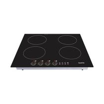 Cocina Electrica de Induccion Quanta QTCEIN800 4 Hornallas 220V Negro - Plata