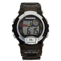 Hummer Reloj Goma Negro WH2-217042 Multifuncion Infantil