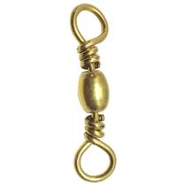 Marine Pesca Accesorios Brass Barrel Swivel CT Acero Inoxidable 50 Unidades Dorado