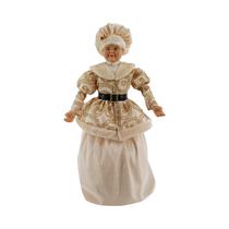 Figura de Mama Noel Santini 160-4500975 61 CM Beige - Dorado