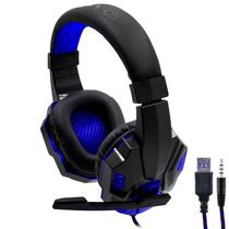 Fone Gamer Satellite AE-327A / com Fio - Azul