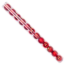 Bola Decorativa de Natal Vermelho 5 CM com 12 PCS