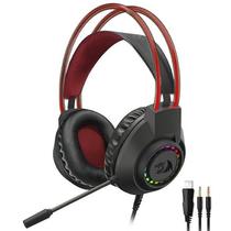 Headset Gaming Inalambrico Redragon H231-RGB Scream BT/3.5MM - Black