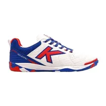 Chuteira de Futsal Kelme Goleiro Branco/Azul 39 (Eu)