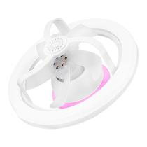 Ventilador de Teto HC-50W - 50W - com Controle - com Luz RGB - Bivolt - Branco