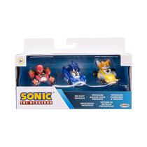 Autos de Coleccion Jakks Sonic The Hedgehog Team Sonic Racing 42241 3 Unidades