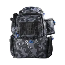 Mochila de Pesca Marine M-MP25C 25L + 4 Cajas de SeÑuelo